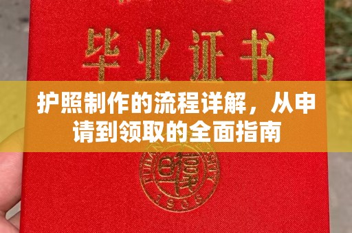 万年护照制作的流程详解，从申请到领取的全面指南