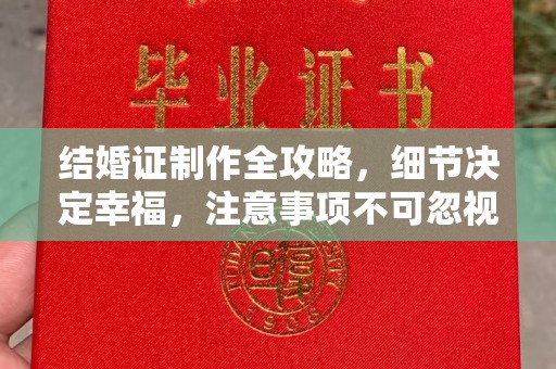 万年结婚证制作全攻略，细节决定幸福，注意事项不可忽视