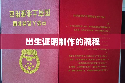 万年出生证明制作的流程